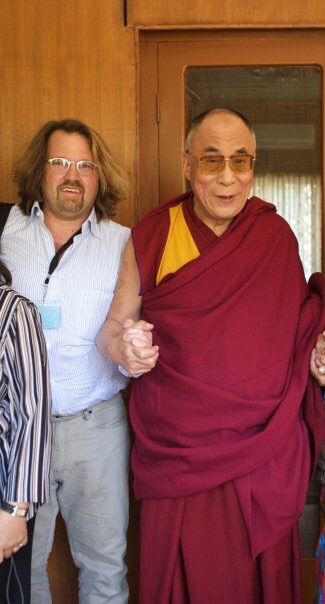 Ed Gutentag with His Holiness the Dalai Lama